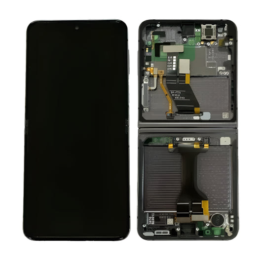 Display Samsung Flip 5 NEGRU ORIGINAL FOLOSIT 8/10